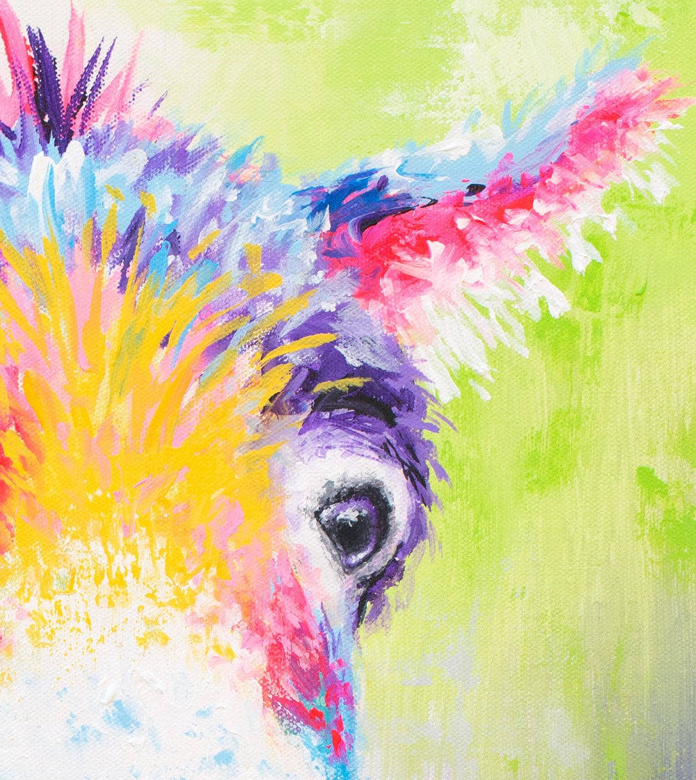 Donkey "Hank Williams" Painting - 16x20"