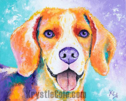 Beagle Painting - 16x20"