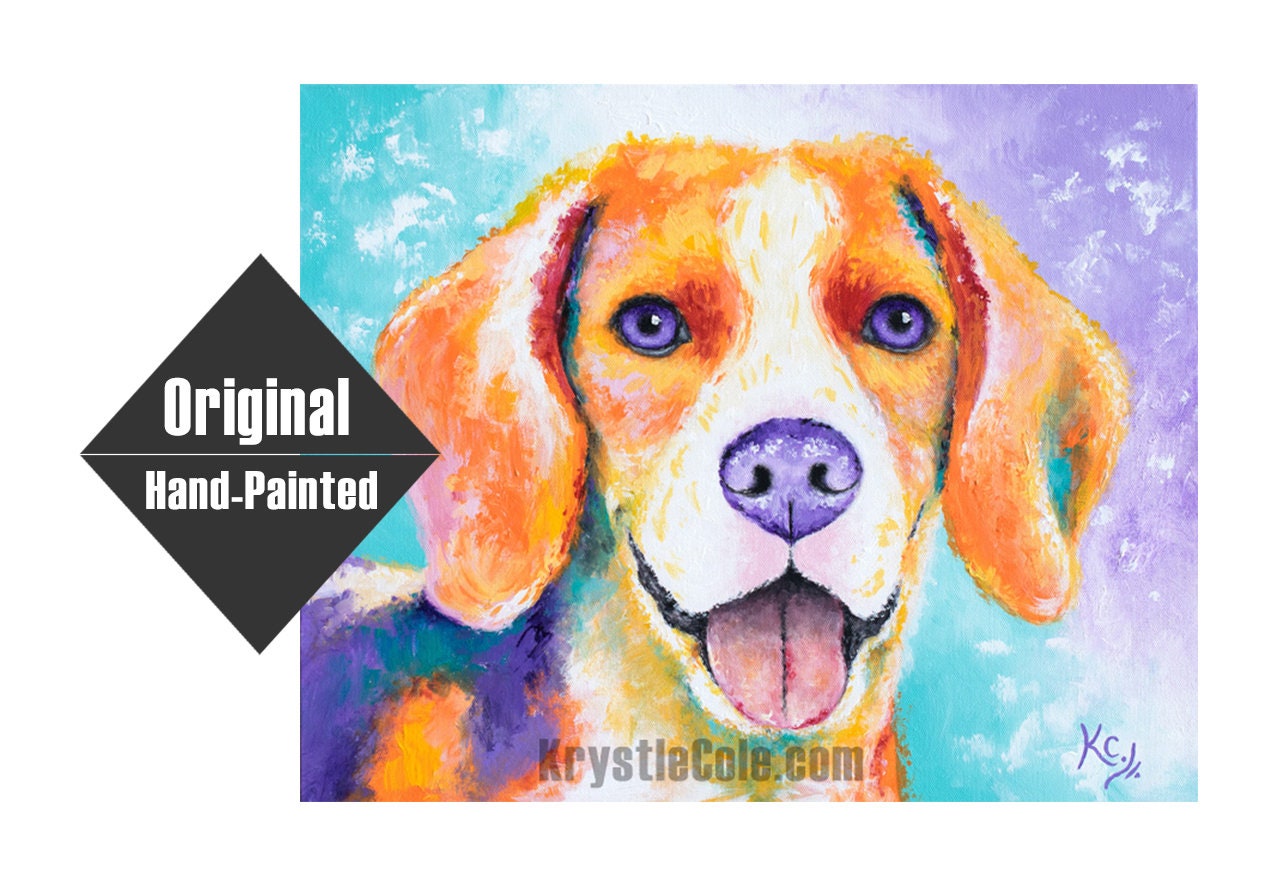 Beagle Painting - 16x20"