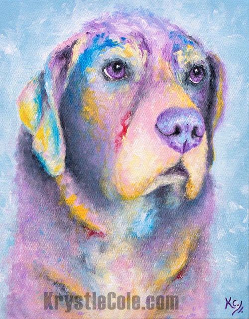 Labrador Retriever Print - Myrtle